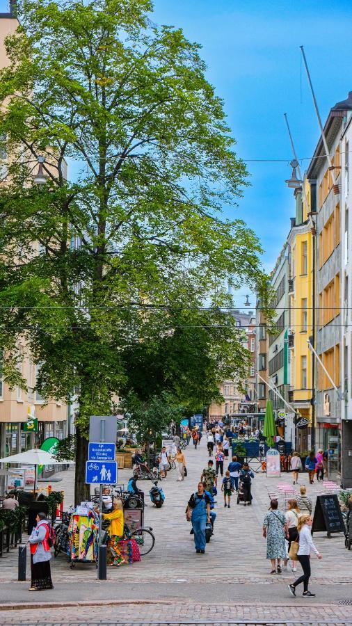 Nice Studio Apartment On A Pedestrian Street Helsínquia Exterior foto